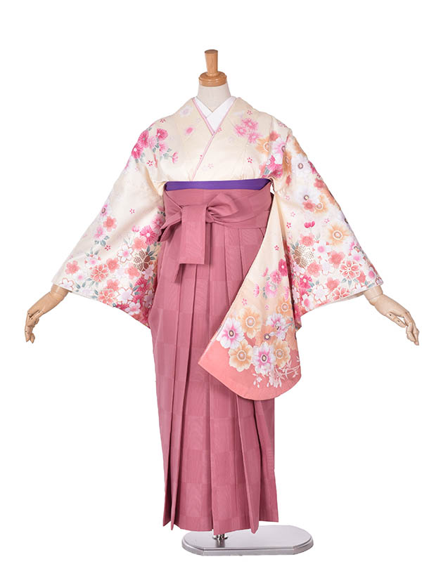 【レンタル】小学生袴 レンタル オレンジ ピンク 可愛い フルセットレンタル 赤 矢羽 古典 袴 148cm～153cm 小学生卒業袴 袴レンタル 卒業式 子供着物 小学生 小学校 ジュニア キッズ 前撮り 七五三 姉妹 子供 貸衣裳 フルセット 13歳詣り 10才着物 新品足袋プレゼント