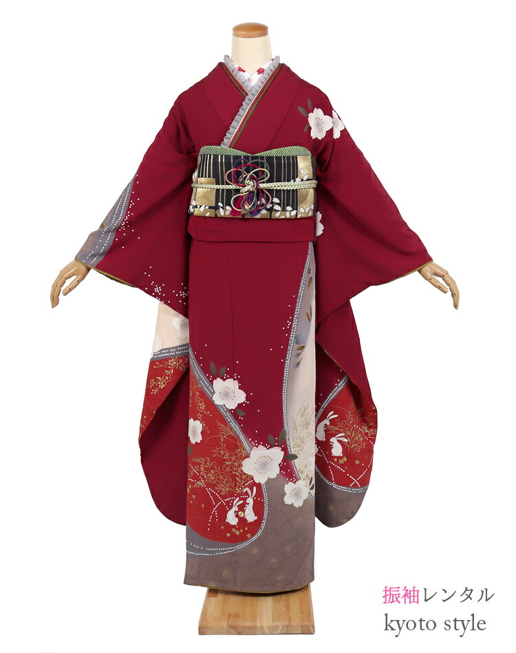 着物 レトロ 振袖 成人式 結婚式 卒業式に 和装 フルレンタル 振袖レンタル レンタル 貸衣装 レンタル セット レンタル トールサイズ 結婚式 振袖 成人式 レディース 貸衣裳 卒業式 結納 レンタル 振袖セット 着物 レンタル 振袖レンタル 赤 エンジ 振り袖 フリソデ