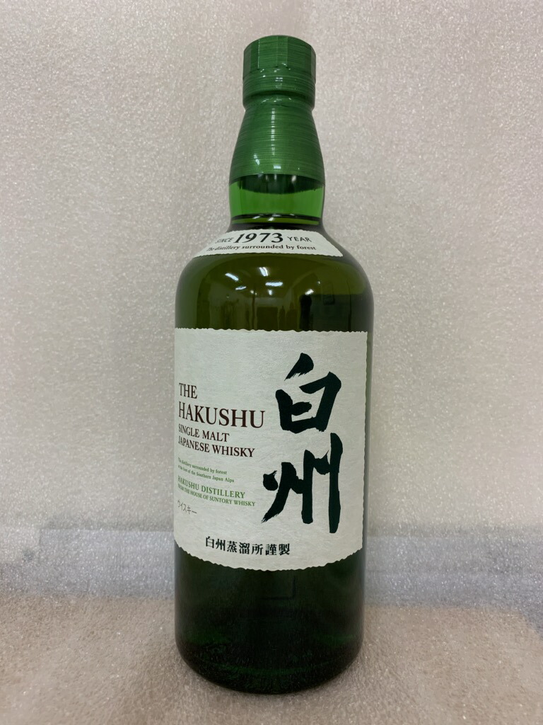 SUNTORY 白州18年 700ml 明細書付き Amazon.co.jp: サントリー白州18年 正規箱入り 700ml : 食品