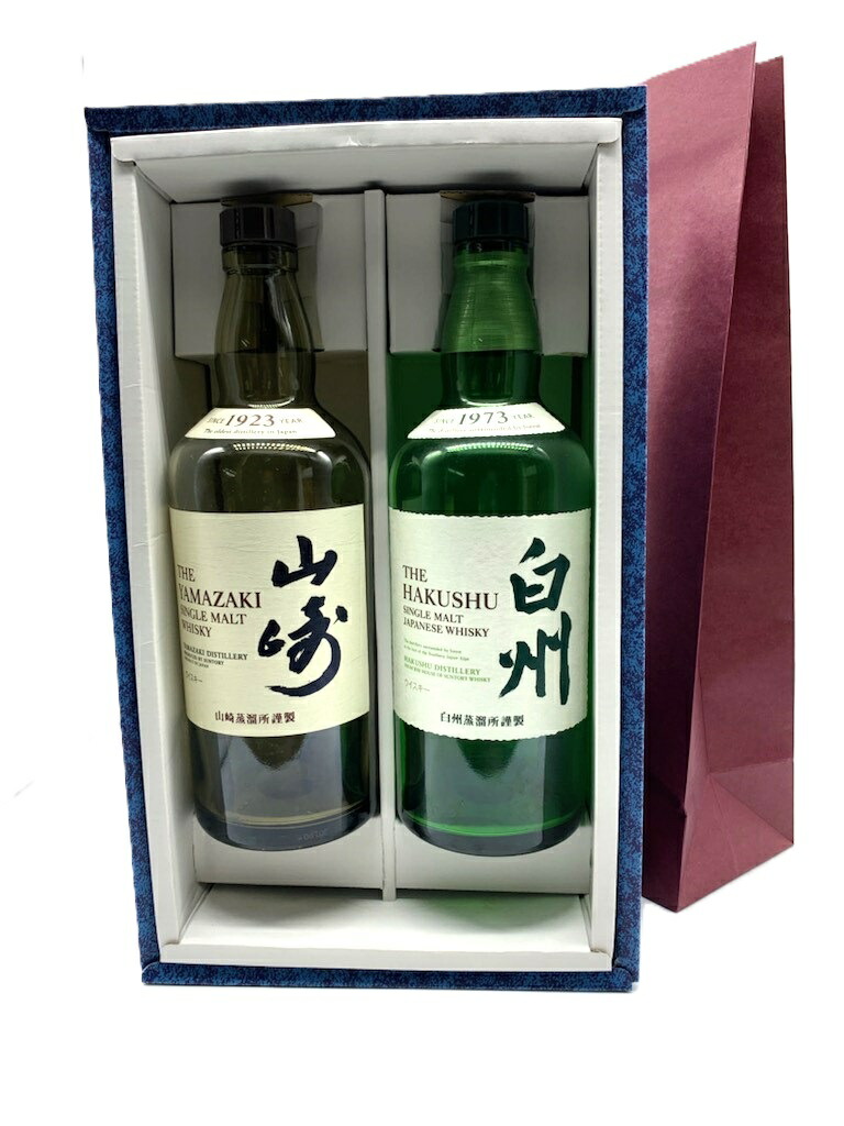 楽天市場】サントリー シングルモルト ウイスキー 白州NVと山崎