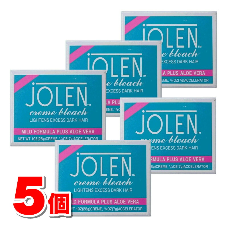 ジョレン クリームブリーチ 35g（2剤28g/1剤7g） ×5個