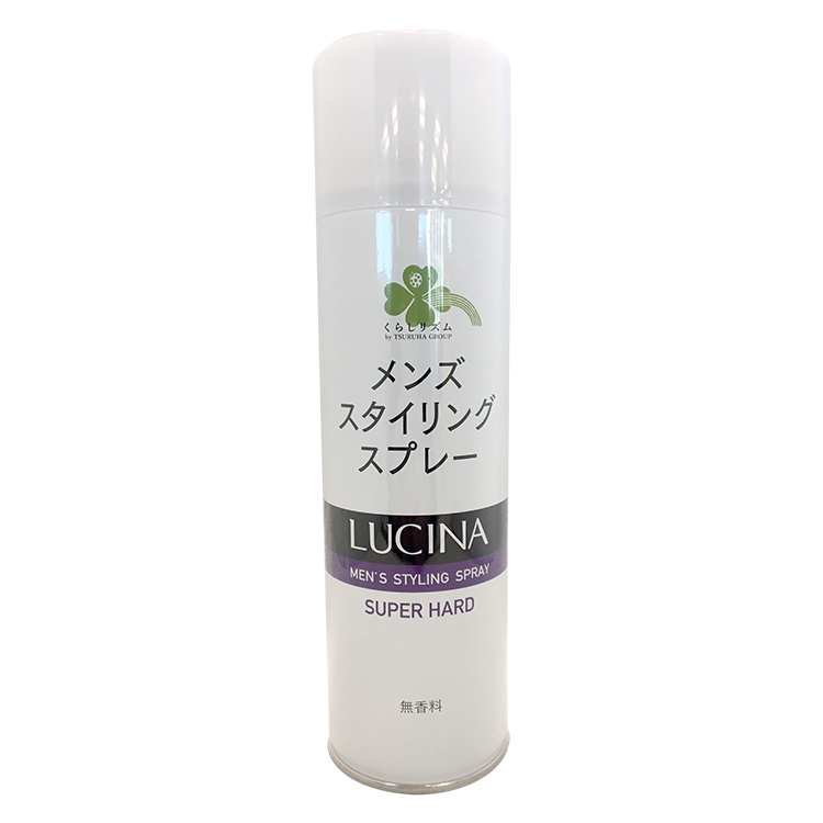 楽天市場 くらしリズム マンダム ルキナ メンズスタイリングスプレー スーパーハード 無香料 275g ヘアスプレー 杏林堂 楽天市場店