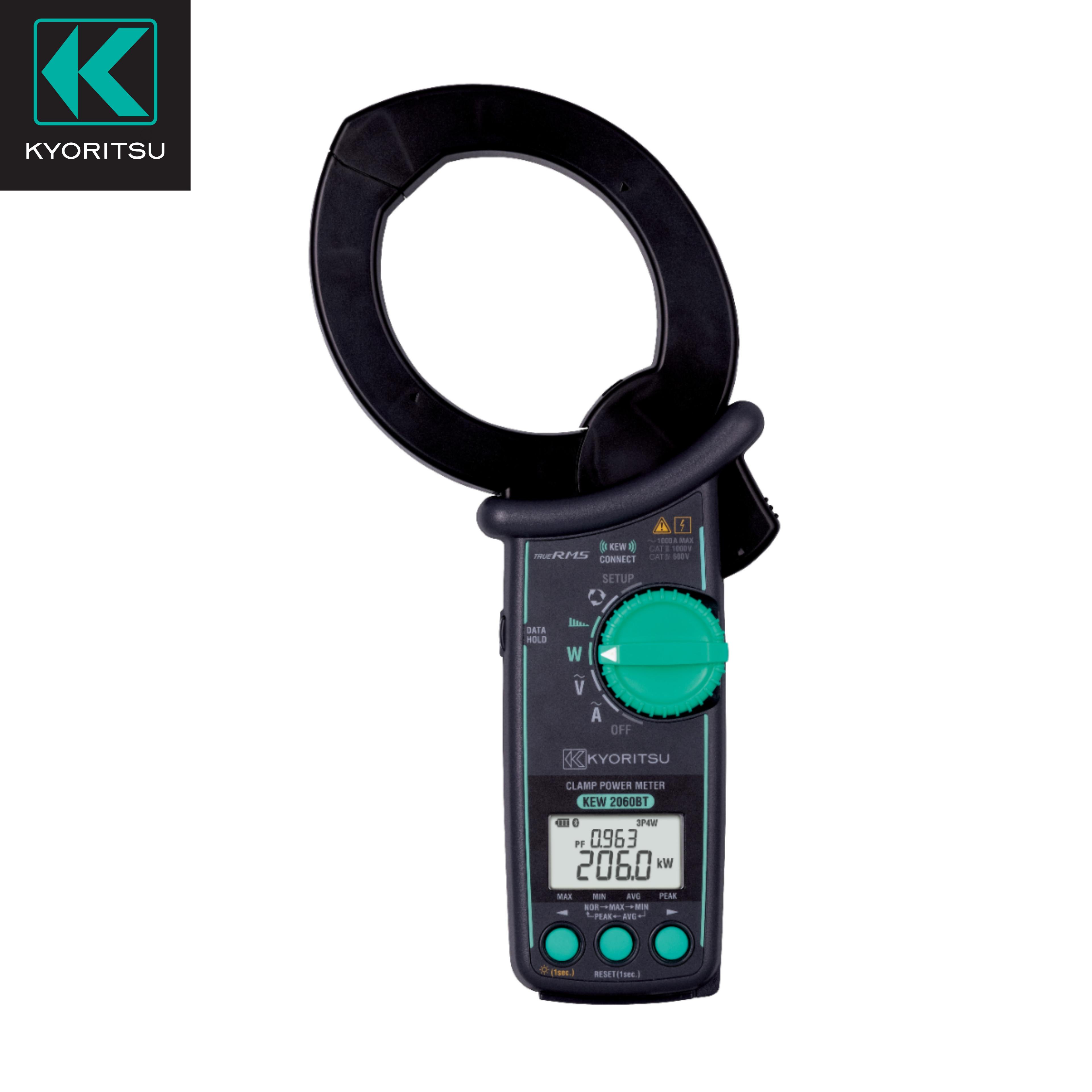 【製造会社堅苦しさ販売店】クランプパワーメータ KEW 2060BT Φ75 粍・ワット数位置づけるが能力のある 共立灯し火表示計器(KYORITSU)