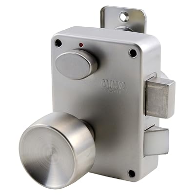 取り替え飾り気の無い 部屋の入り口鍵を掛ける 面付箱錠続きもの U9PMK-HS 外開 右自由勝手 10896