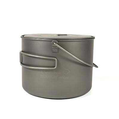 チタン1600 ml Pot with Bail手持ち部分by スポーツ・アウトドア-その他