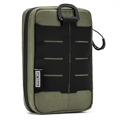 TACTICAL GEEK Block E2.0 EDCコンパクトウエストポケットポーチ、DIYパッチエリア付き添い人小型衣嚢