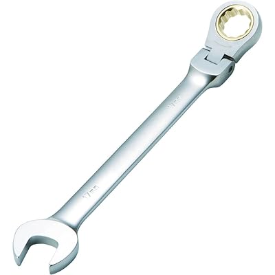 (トラスコ) 首振ラチェットコンビネーションレンチ(標準尺度)呼び:17 TGRW-17F