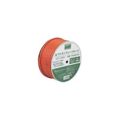 αウレタンブレードホース オレンジ色 50m膜鳴楽器巻 11×16粍 TUB-1150