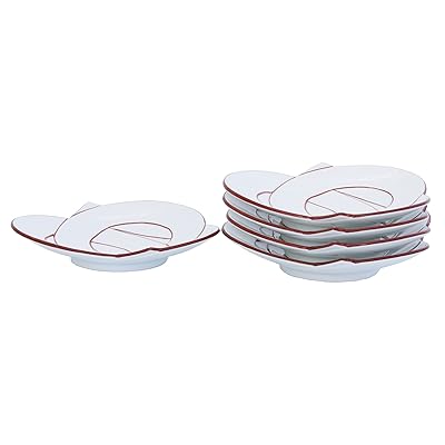 24to3 西富陶磁器 有田焼 皿 セット 田清窯 結び 小皿 プレート 皿 直径約10cm 5枚 迎春 お正月