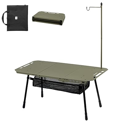 Naturehike キャンプ テーブル 折りたたみ 50kg耐荷重 2.2kg軽量 高さ調節 コンパクト ソロキャン