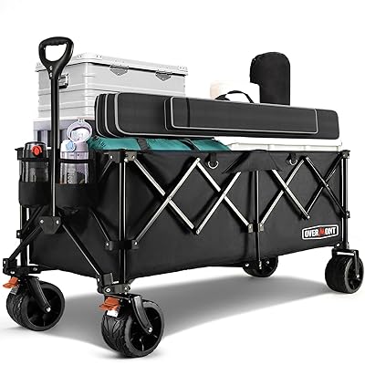 持ちはこび手押し車 特大電気容量300L アウトドア手押し車 耐荷重200kg ベアリング付き添い人 荷室加長 キャリ