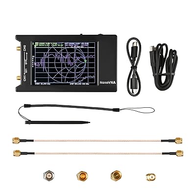 NanoVNA-H4 ベクトルネットワークアナライザー50KHz-1.5GHz アンテナネットワー クアナライザ 4.0イ