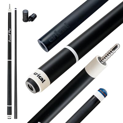 -PRO 58インチ ビリヤードカーボンファイバープールキュー 3/8 * 8ピンジョイント 12.5mmチップ ｜KYOSEAstore 20,932円