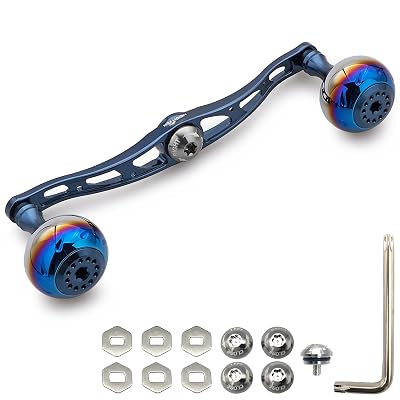 130/120/115mm リール ハンドル シマノ ダイワ アブガルシア 通用 ベイトリール 用 Aurora Series (タ｜KYOSEAstore