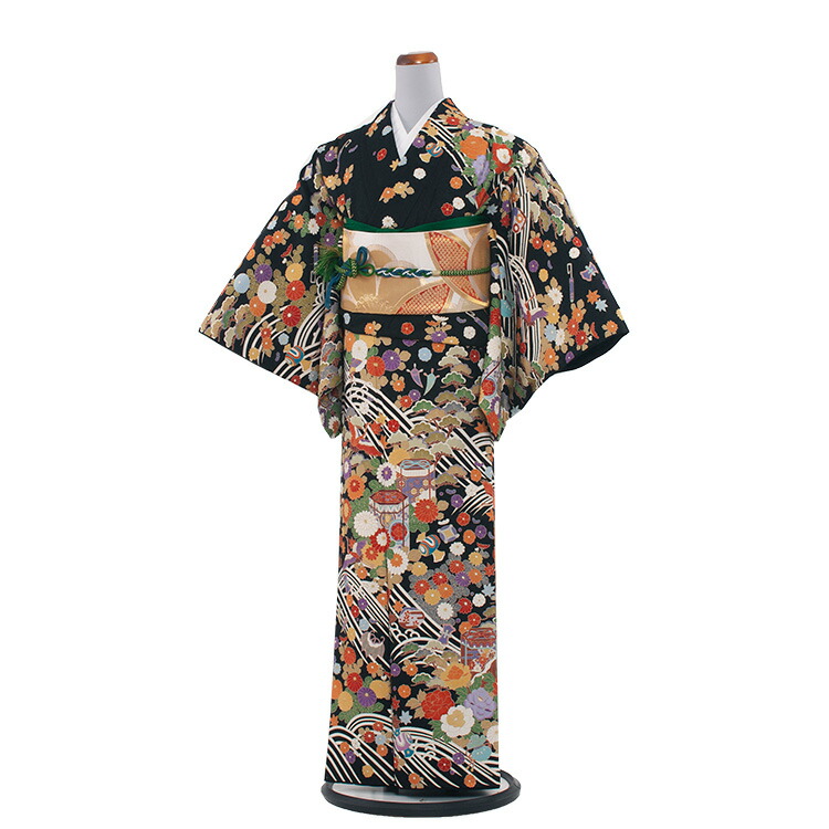 楽天市場】訪問着 正絹 未仕立て オーダーメイド 総柄手染 新品（株