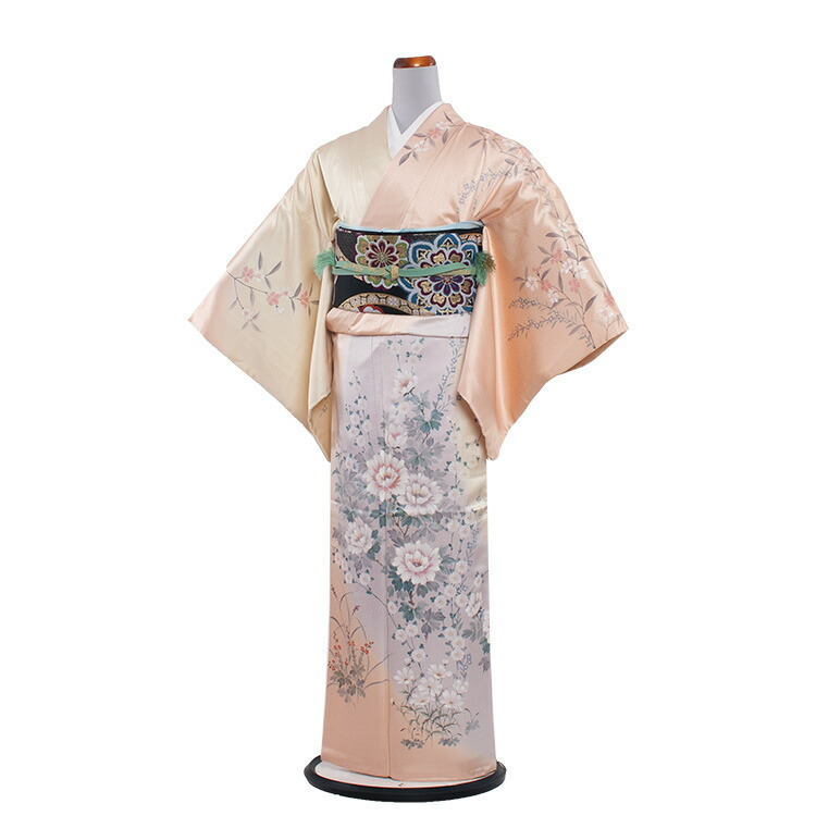 【レンタル】訪問着 フルセットレンタル /　263/結婚式・入学式・お宮参　 / 付下げ 着物 結婚式 入学式 卒業式 卒園式 七五三 お宮参り お茶会 式典 結納 753 訪問着レンタル 着物レンタル きものレンタル 訪問着フルセット ママ 母親 母 貸衣装 貸衣裳 セット 送料無料