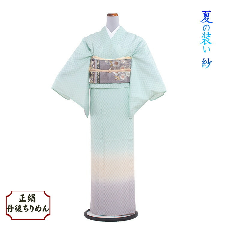 結婚式 七五三 訪問着レンタル 貸衣装 入学式 お宮参り 結納 卒業式 着物レンタル 母親 付下げ 着物レンタル 母親 ママ レンタル 母 訪問着 式典 貸衣装 誕生会 お茶会 レンタル 訪問着 レンタル 夏用 紗 正絹紋紗 49黄緑 横ぼかし 正絹 付下げ