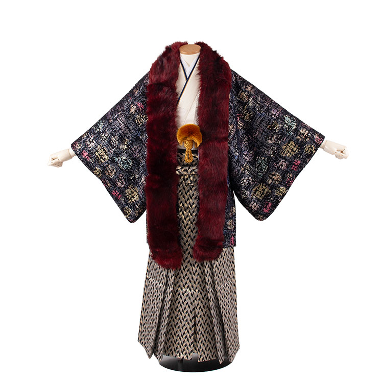 【レンタル】紋付12点フルセット 往復送料無料 新品足袋プレゼント 卒業式 結婚式 成人式 イベント レンタル袴 レンタル衣装 袴セット 羽織袴 紋付袴 袴レンタル 紋付羽織袴 男 袴 男性 セット メンズ 貸衣装 紋付き袴 紋付 羽織 着物 3AF6C32