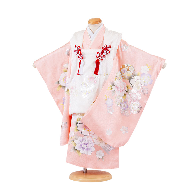 ◎509ag6着物のみ◎七五三 三歳 女の子 アンティーク着物&被布 レトロ ◎509ag6着物のみ◎七五三 三歳 女の子 アンティーク着物&被布