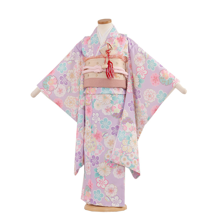 【賃借】七五三 5歳（小さめ7歳）御姉さん お召しもの 賃借 5024 赤ちゃん 数え年 今めかしい 好いたらしい 一般受け 和装 挙げ句の果て帯 七五三賃借 お召しもの賃借 フルセット 帯 貸お召しもの フルセット賃借 6歳 7歳 愛くるしげ レトロ 今めかしい 京都 新品足袋差し上げ物 往復貨物輸送無料