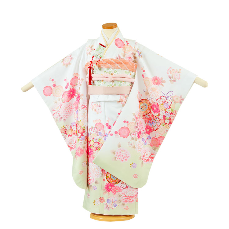 楽天市場】【レンタル】七五三 7歳 女の子 アンティーク着物 【正絹