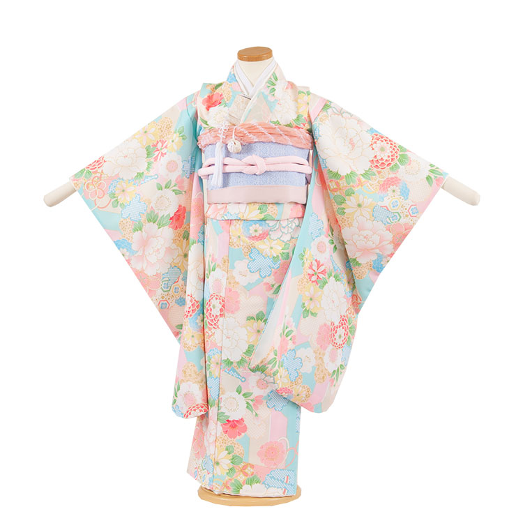 楽天市場】【レンタル】七五三 7歳 女の子 アンティーク着物 【正絹