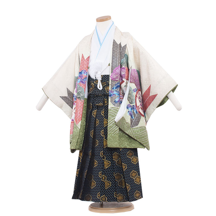 七五三　5歳　男の子　袴　セット　着物　はかま 楽天市場】【レンタル】七五三 5歳 レンタル 753 袴セット 男児