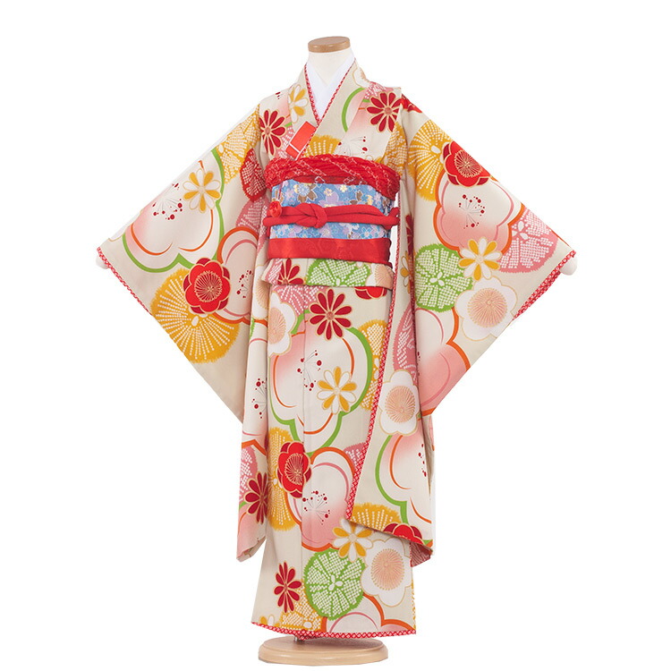 七五三 女の子 七五三 7歳着物 レンタル フルセット ピンク 花熨斗目☆ 女の子