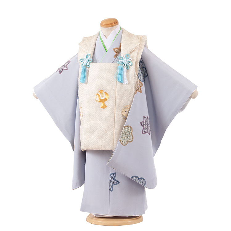 楽天市場】【レンタル】【正絹】 七五三 着物 3歳 男の子 被布