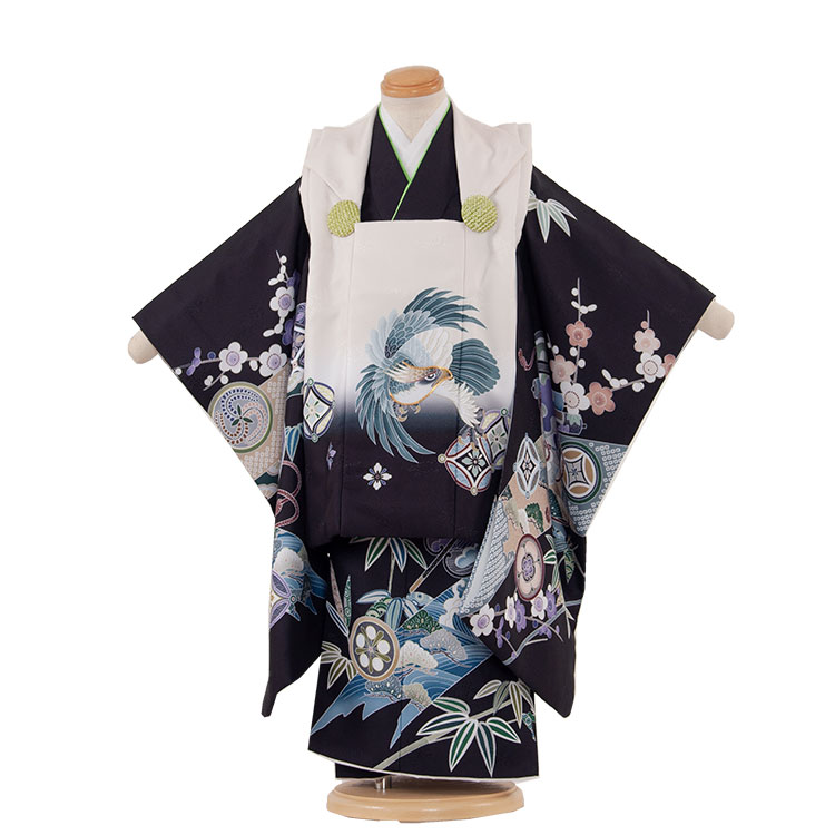 楽天市場】【レンタル】七五三 3歳 男の子 5-92 ジャパンスタイル 被布