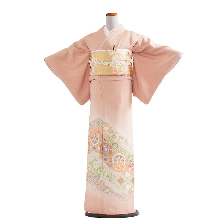 【レンタル】色留袖 レンタル / 21 ピンク縫取り/菊 / 色留袖 フルセットレンタル 色留袖レンタル 色留 留袖 留め袖 色留め袖 結婚式 親族 列席 お呼ばれ 表彰式 貸衣裳 貸衣装 着物 着物レンタル レンタル色留袖 留袖レンタル 女性和服 いろとめそで 送料無料 17,608円