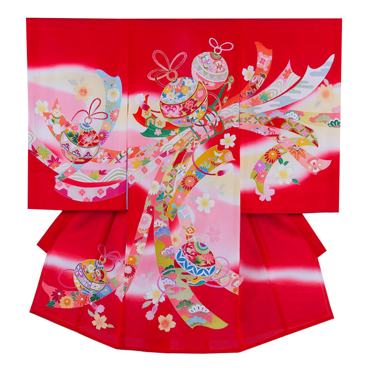 【賃借】【正絹】【夏用 絽】お宮参り 御召しもの 賃借 うしろ帯 祝賀会着 女 産着 初着 宮参り 京都 赤んぼう もの言う花かぶり笠仕掛ける よだれかけ無料 掛け着 御嬢さん 賃借 今めかしい 一般受け 色 柄 可愛らしい 往復貨物輸送無料 お宮参り 飛び切り 産着賃借 赤地 鈴まり 風呂敷き包み熨斗 0069