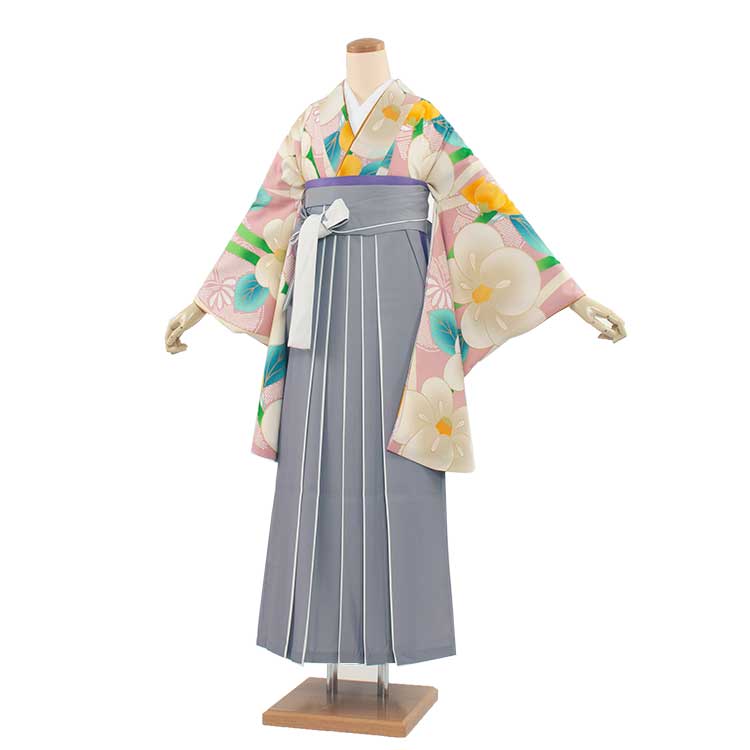 【レンタル】卒業式 袴 レンタル 女 女性 レンタル 卒業袴レンタル 卒業式袴セット 着物 レンタル 二尺袖 着物 袴 フルセット 女性 大人 大学生 専門学生 卒業式 謝恩会 新品足袋プレゼント 往復送料無料3AG0079 紅一点