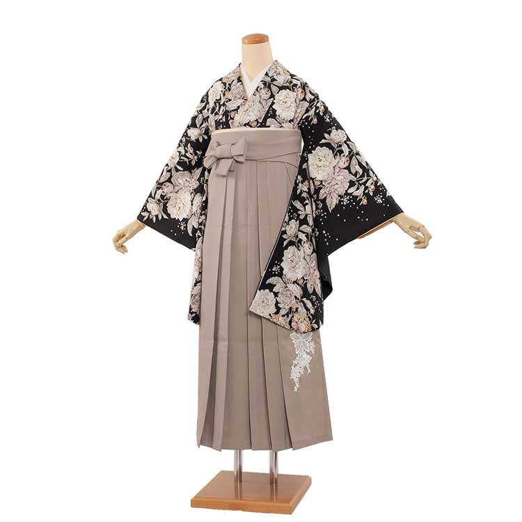 【レンタル】 卒業式 袴 フルセットレンタル 1543 Kami Shibai くすみカラー 女性 先生 おしゃれ 人気 おすすめ 卒業袴レンタル 卒業式袴セット 着物 着付けセット 女子 大人 小学校 大学生 専門学生 上品 古典 レトロ モダン 京都 足袋プレゼント 往復送料無料