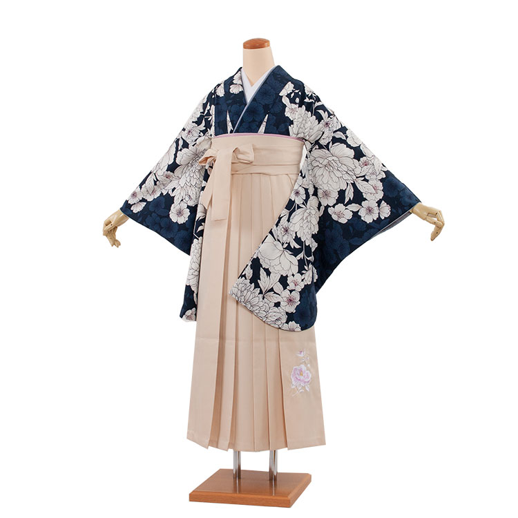 楽天市場】【レンタル】 卒業式 袴 フルセットレンタル 1731 紺