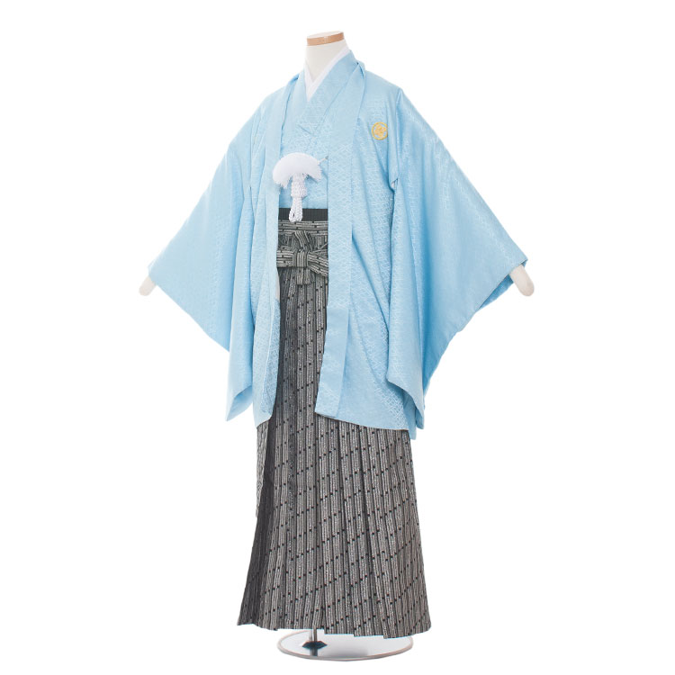 新発売 着物セット 結婚式 小学校卒業式 男の子 袴レンタル 小学校の卒業式 男児 十三参り 6年生 13歳 12歳 11歳 10歳 水色 金の袴 Jr1006 140 145cm ジュニア着物 袴セット 卒業式 小学生 男の子 レンタル 袴 レンタル 卒業式 イベント 新品足袋プレゼント 往復