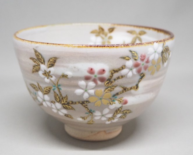 楽天市場】金龍窯 プラチナ彩桜絵 江口天童作 32x27cm : Gracious