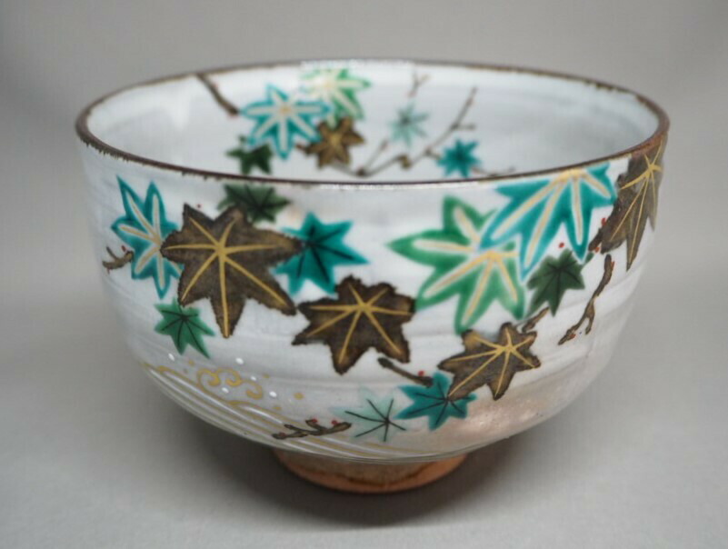 龍芳画　色絵仙人図抹茶茶碗 栗山園オンライン通販部 / 【出物】 色絵宝船茶碗 清閑寺窯