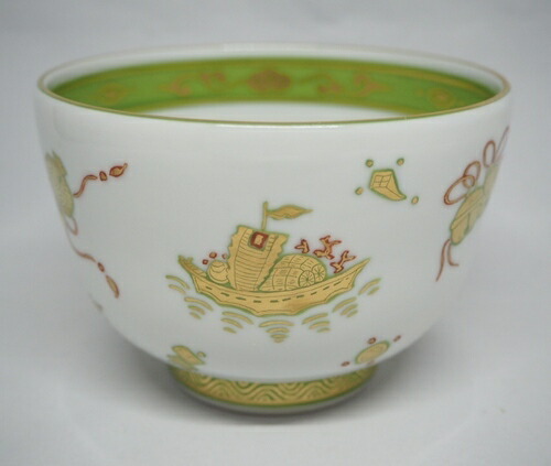 楽天市場】金襴手六瓢絵 茶碗 林淡幽 : 京都 茶道具 出野祐
