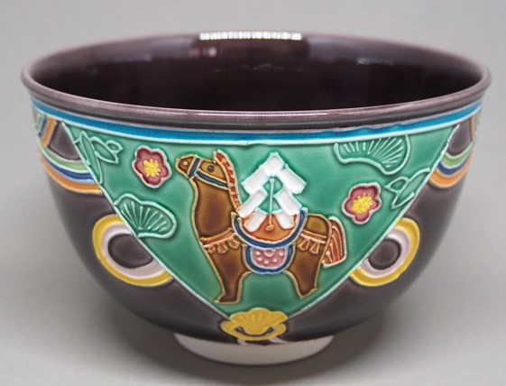 楽天市場】【十月☆特売品】須恵窯 徳沢守俊作 干支 寅 唐津 茶碗 (2