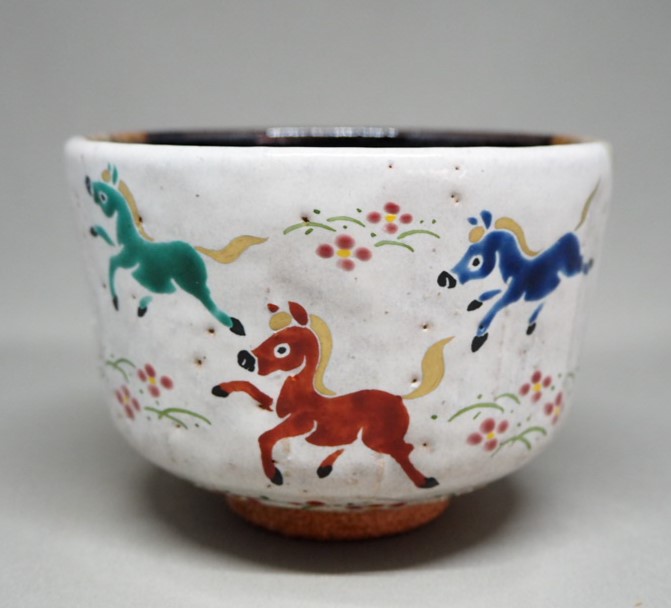 楽天市場】【十月☆特売品】須恵窯 徳沢守俊作 干支 寅 唐津 茶碗 (2