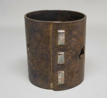 楽天市場】唐銅綴じ目蓋置 12代和田美之助 : 京都 茶道具 出野祐