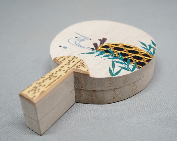 楽天市場】大口水指 溜塗 海松貝蒔絵 惺斎好写 塚本規義作（桐箱