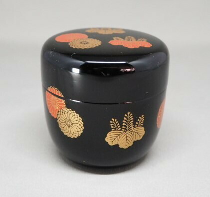 楽天市場】【八月☆特売品】早見征一作 白檀塗 老松蒔絵 中棗【税込