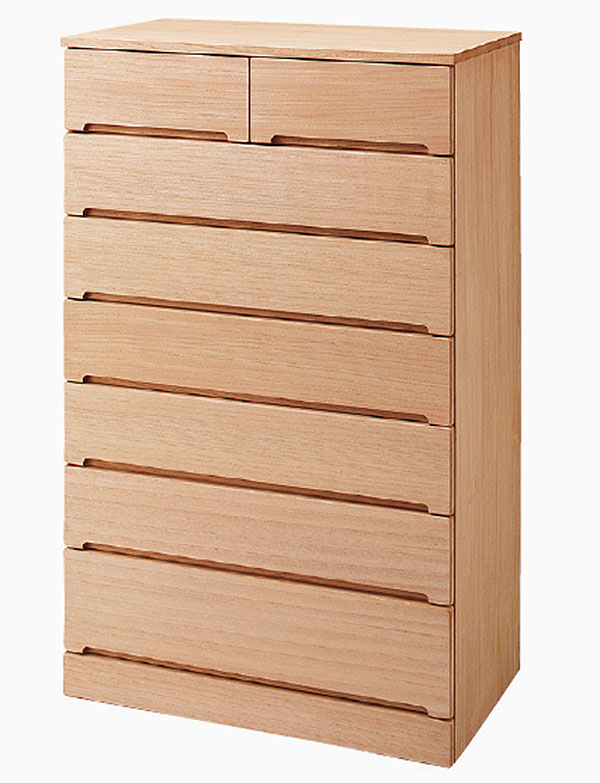 楽天市場】焼桐調 うづくり 牡丹 ハイチェスト 桐箪笥 桐たんす 6段