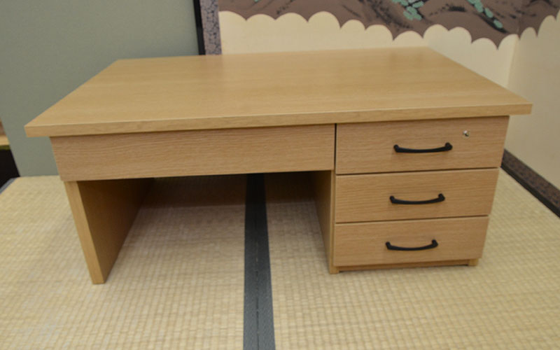 ヨコタデスク 京都市やまオリジナル 座机 パソコンデスク ローデスク 幅90ｃｍ 国産品ナチュラル ダークブラウン【関東～九州送料無料】 【smtb-k】 【ky】 【家具】【京都－市やま家具】 【RCP】