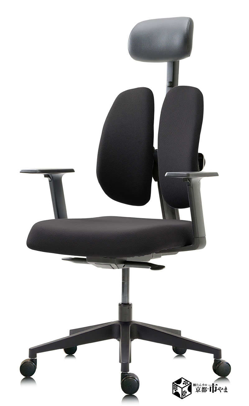 DUOREST　デュオレスト　NEXT1　　ブラック　多機能　オフィスチェア【組立品】【代引き不可】 DR-7501ＳＰ 【家具】【京都&minus;市やま家具】 【RCP】｜京都ー市やま　店