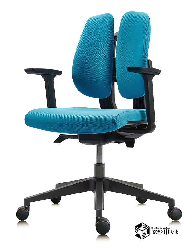 DUOREST デュオレスト D150F ブルー 多機能 オフィスチェア【組立品】【代引き不可】 D150 【家具】【京都－市やま家具】 【RCP】