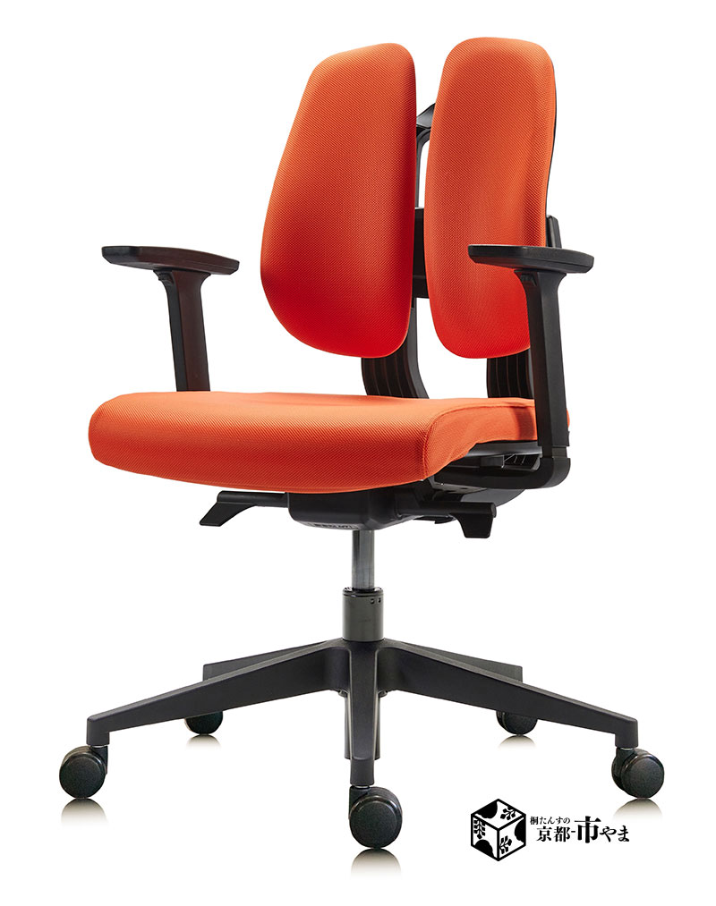 DUOREST デュオレスト D150F オレンジ 多機能 オフィスチェア【組立品】【代引き不可】 D150 【家具】【京都－市やま家具】 【RCP】
