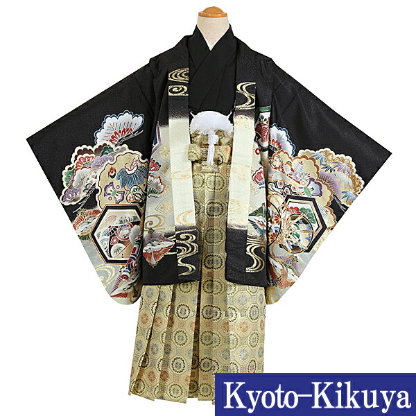 楽天市場】【レンタル】七五三着物男の子フルセット【袴 5歳】753B4